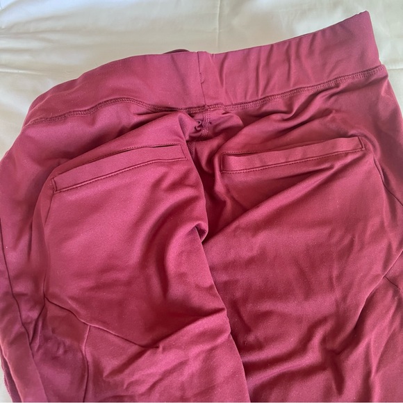 Mens Alphalete Joggers Red small sweatpants - Picture 2 of 3